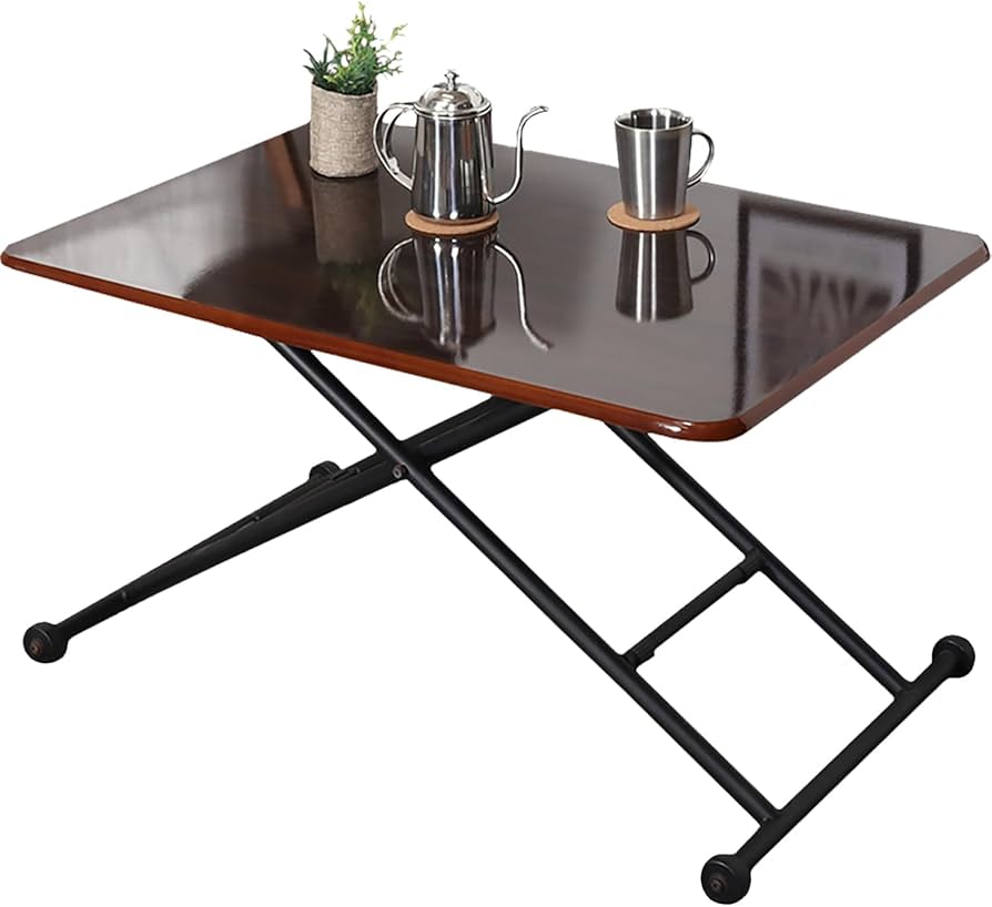 Amazon｜不二貿易 昇降式テーブル センターテーブル 幅90~109.5×奥行60