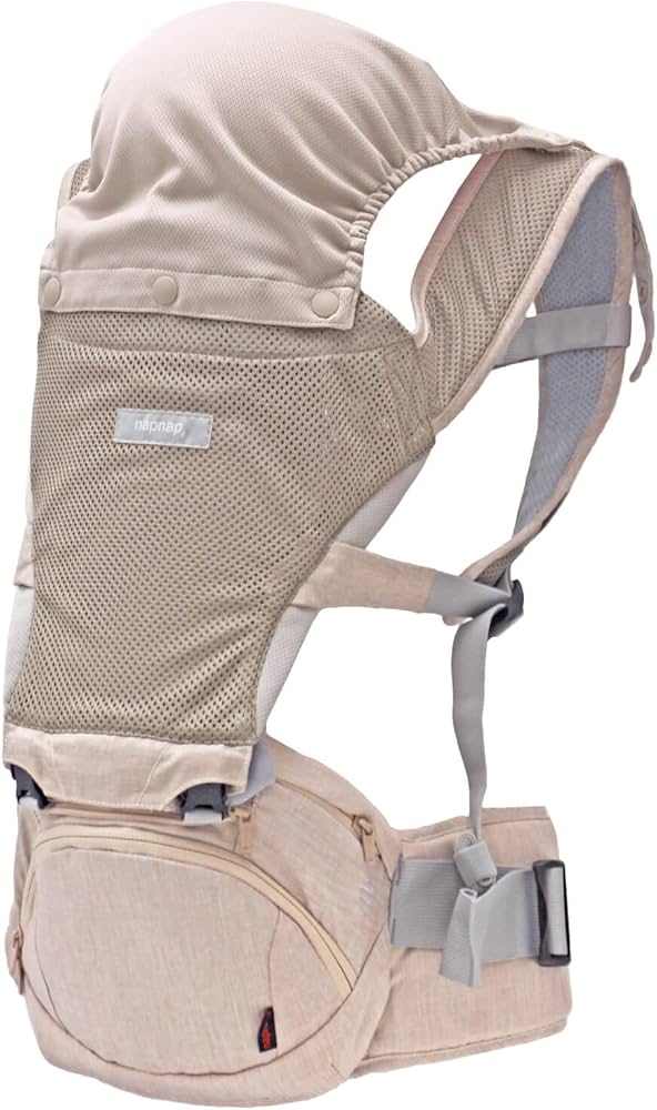 Amazon.co.jp: napnap（ナップナップ） ヒップシート 肩紐つきヒップ