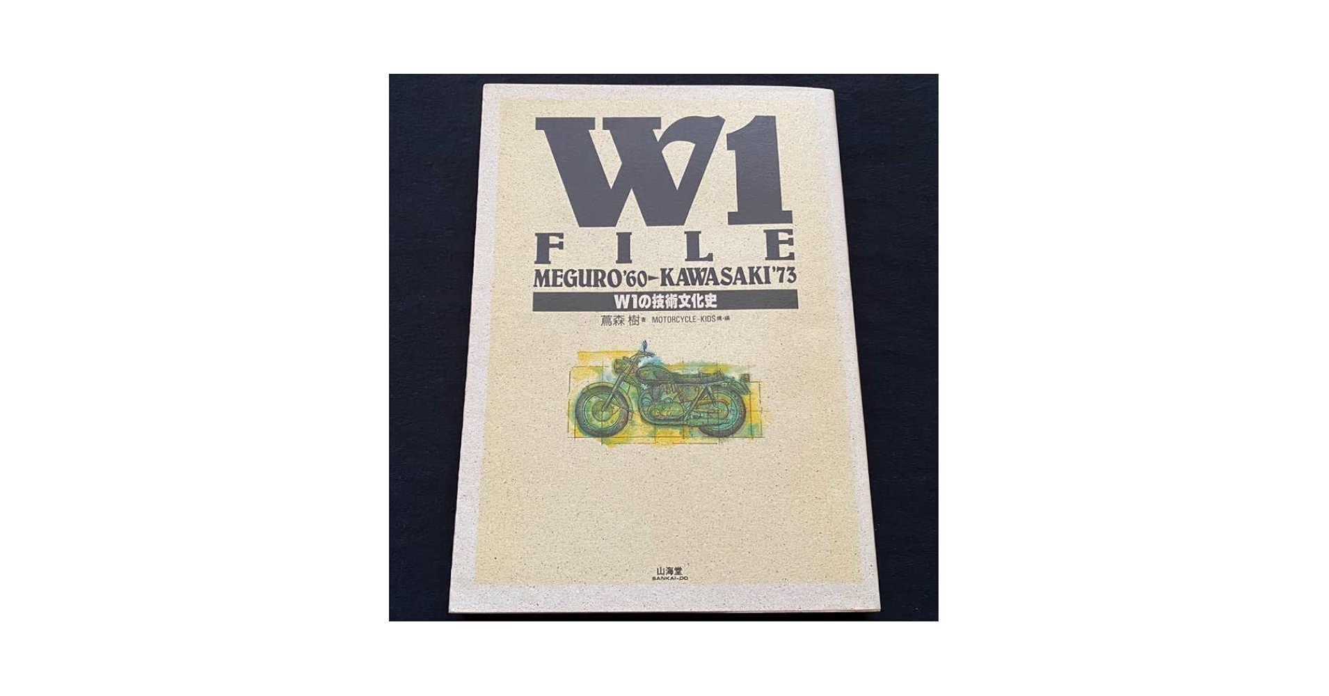 W1 FILE MEGURO 1960 KAWASAKI 1973 W1の技術 W1 FILE MEGURO 1960