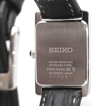 Amazon.co.jp: [セイコー] SEIKO 腕時計 レディース スクエアデザイン