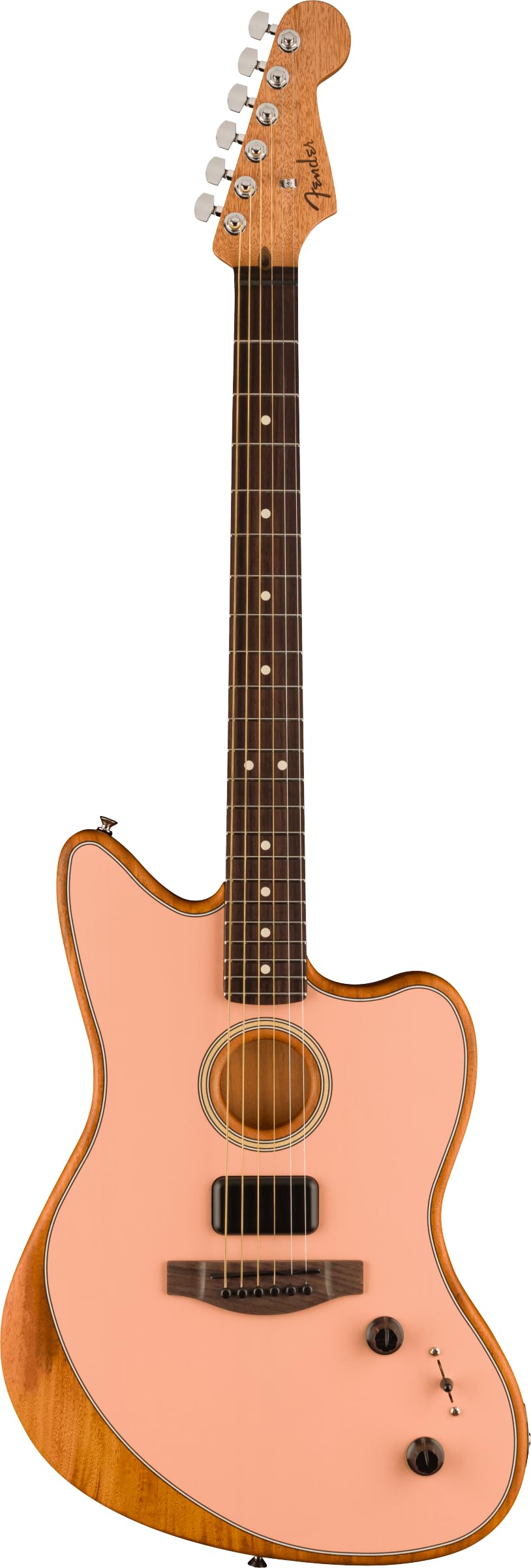 Amazon.com: Fender Acoustasonic Player Jazzmaster Acoustic
