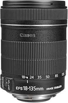 Amazon.com : Canon EF-S 18-135mm f/3.5-5.6 is Standard Zoom Lens
