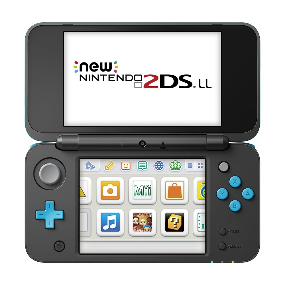 Amazon | Newニンテンドー2DS LL ブラック×ターコイズ | ゲーム機本体