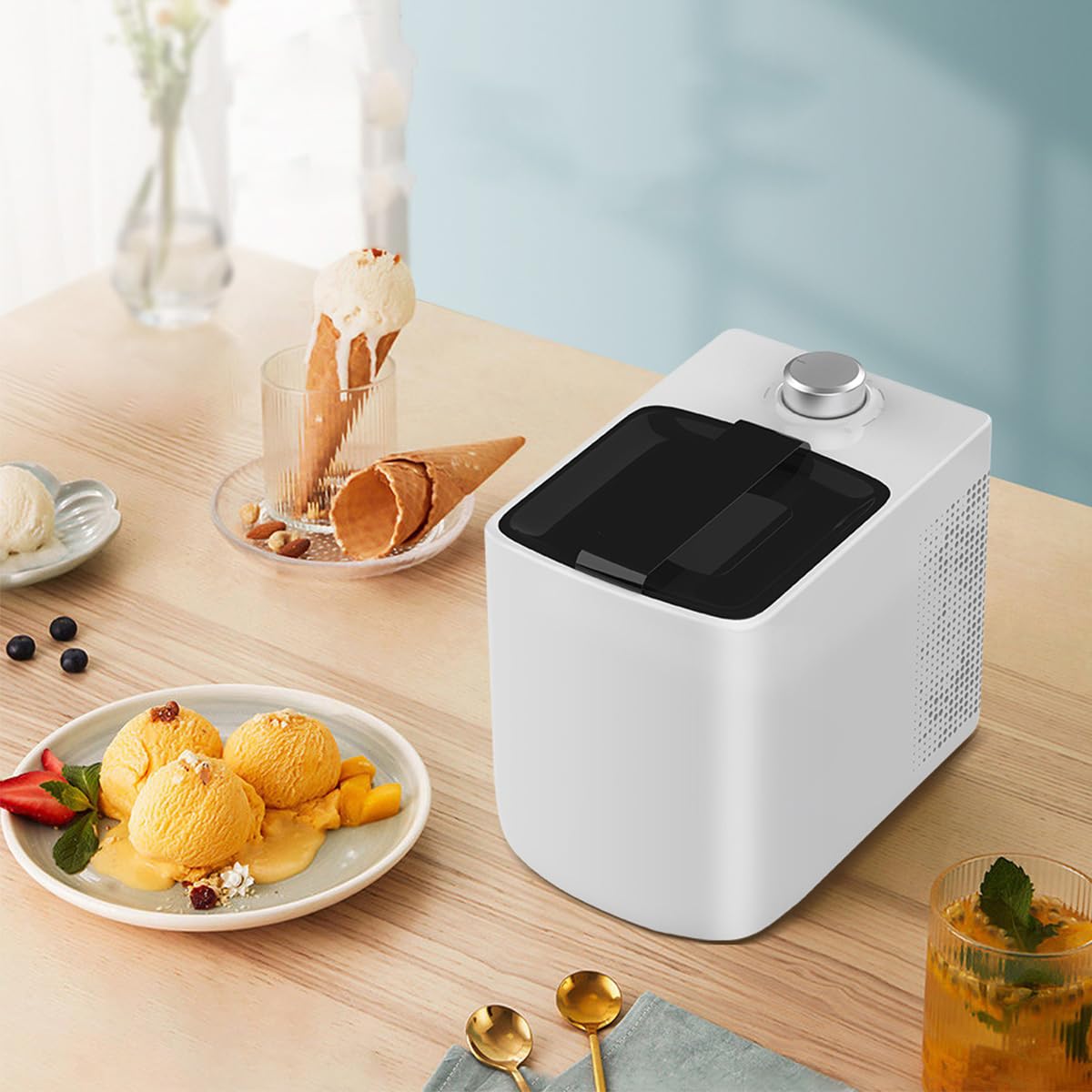 QneShot アイスクリームメーカー ホワイト QneShot アイスクリーム