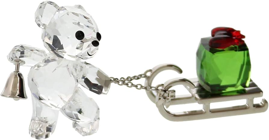 Amazon.co.jp: (スワロフスキー) SWAROVSKI クリスベア クリスマス