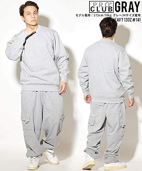 Amazon.co.jp: [プロ クラブ] ヘビーウェイト 大きいサイズ トレーナー