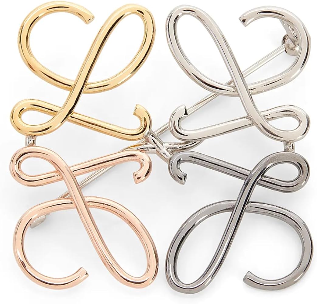 Amazon | ロエベ ブローチ アナグラム マルチカラー LOEWE (Anagram