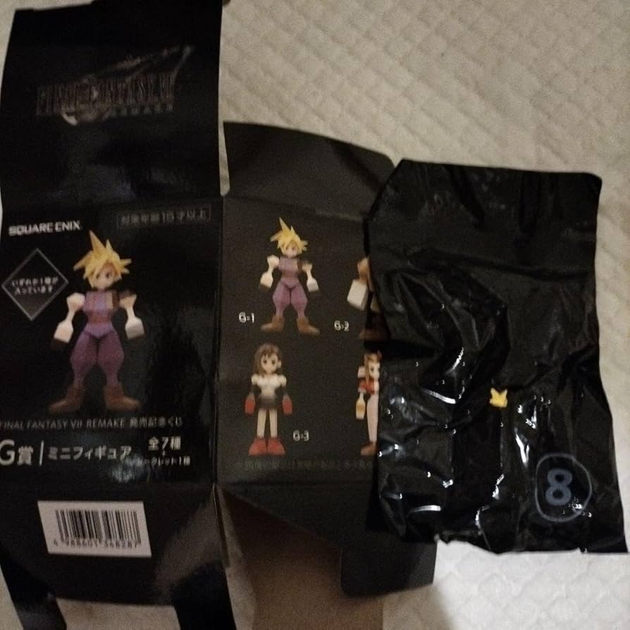 Amazon.co.jp: ff7リメイク 発売記念くじ G賞 ミニフィギュア