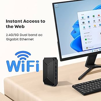 CHUWI Herobox Mini PC, 8GB LPDDR4/256GB Intel Celeron N5100