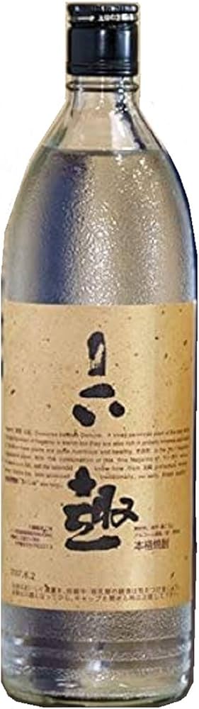 Amazon.co.jp: 長芋焼酎 六趣(ROKUSHU) レギュラー 900ml : 食品・飲料