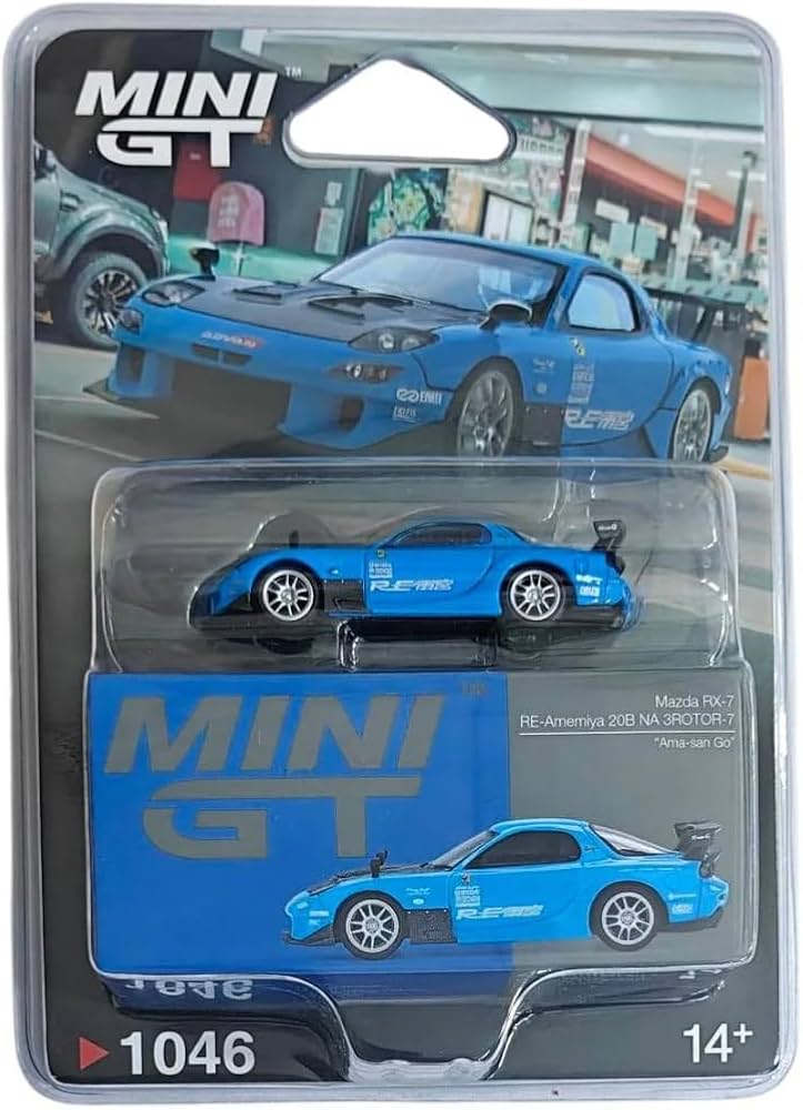 Amazon | サンリッチ (Sunrich) MINI GT 1/64 マツダ RX-7 RE雨宮 20B