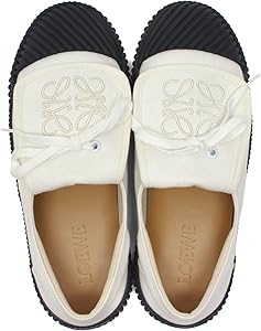 Amazon | [ロエベ] アナグラム フラップ キャンバススニーカー【SOFT