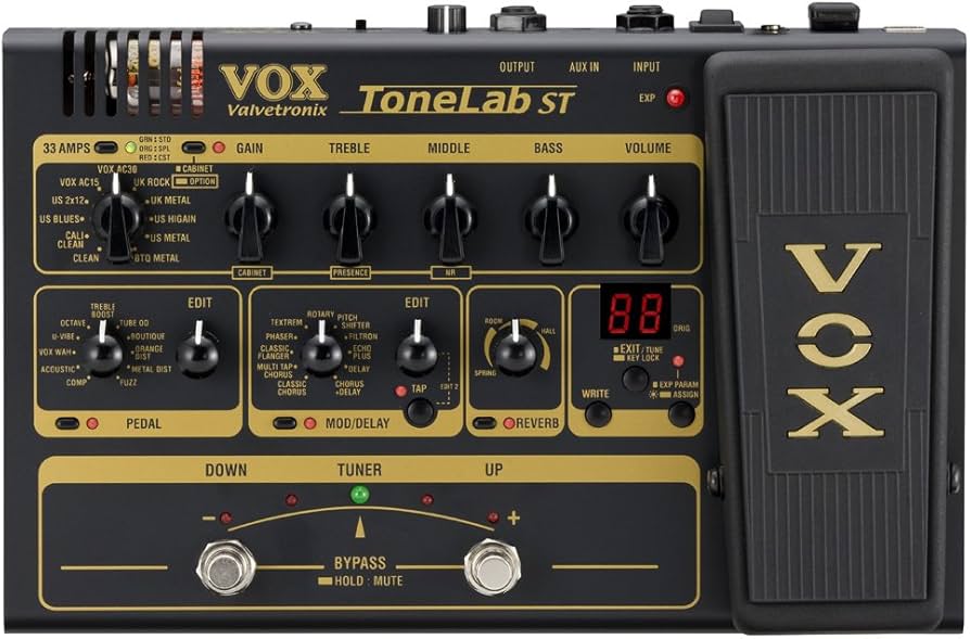Amazon.com: [DISCONTINUED] Vox ToneLab ST Guitar Multi-Effects