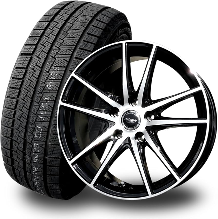 Amazon | 225/60R17 スタッドレスタイヤ&ホイール4本セット クロス