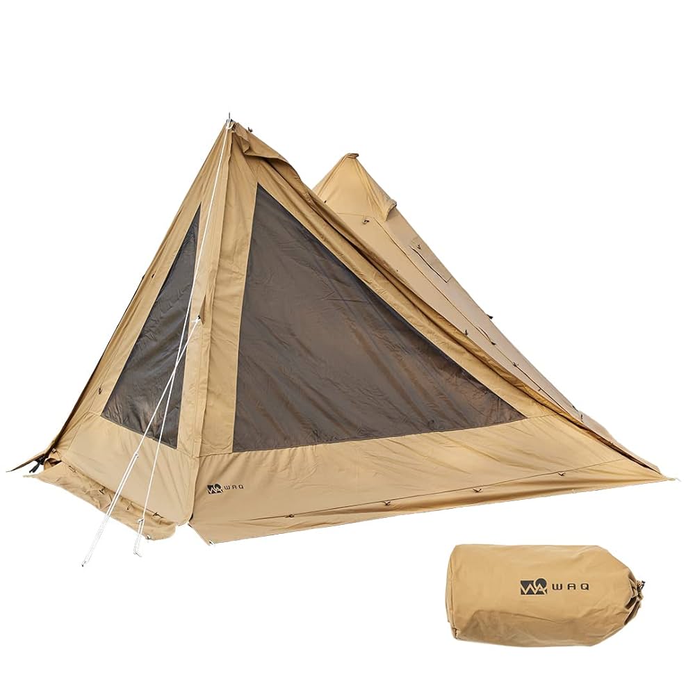WAQ Alpha TC SOLO DX フロントウォール付属 冬キャンプ WAQ アルファ