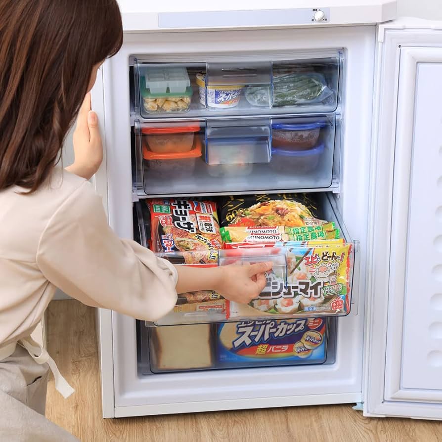 Amazon | アイリスオーヤマ 冷凍庫85L KUSD-9A-W ホワイト | アイリス