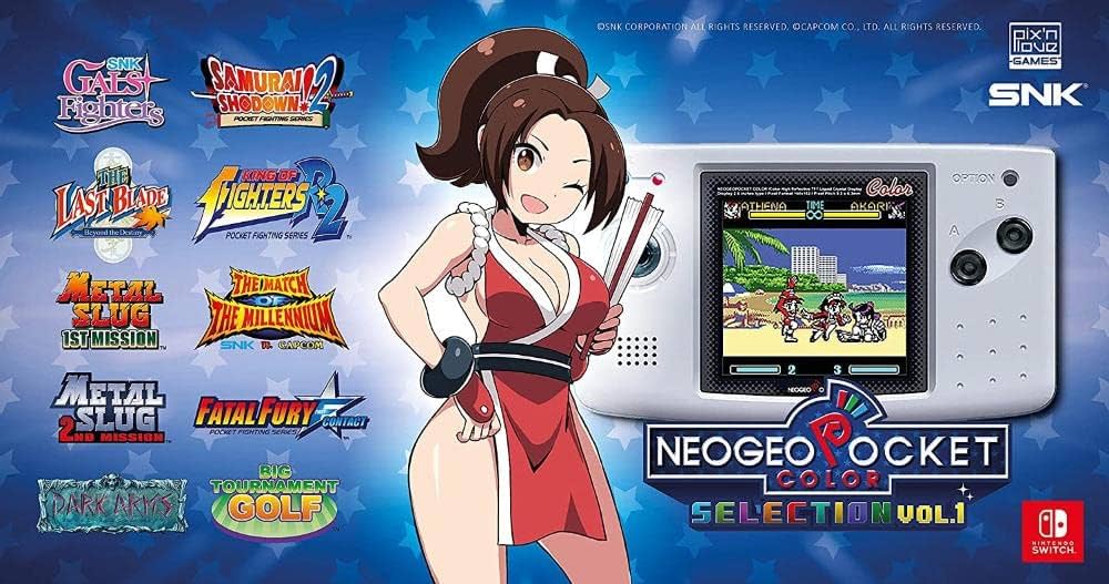 Amazon.com: NeoGeo Pocket Color Selection Vol. 1 (English Sub