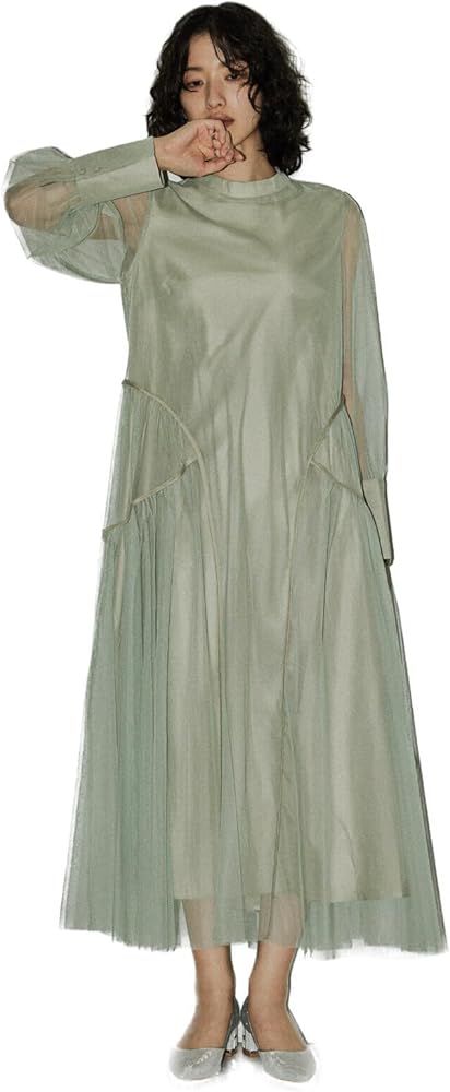 Amazon.co.jp: [niana] チュールパイピングAラインドレス パーティー