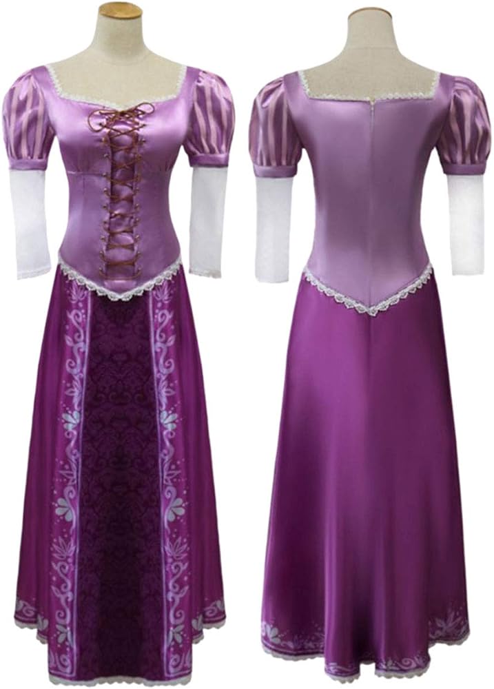 Amazon.co.jp: [monoii] ラプンツェル コスプレ 衣装 プリンセス