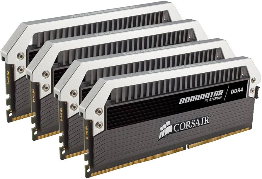Amazon.com: CORSAIR DOMINATOR PLATINUM 64GB (4x16GB) DDR4 3200MHz