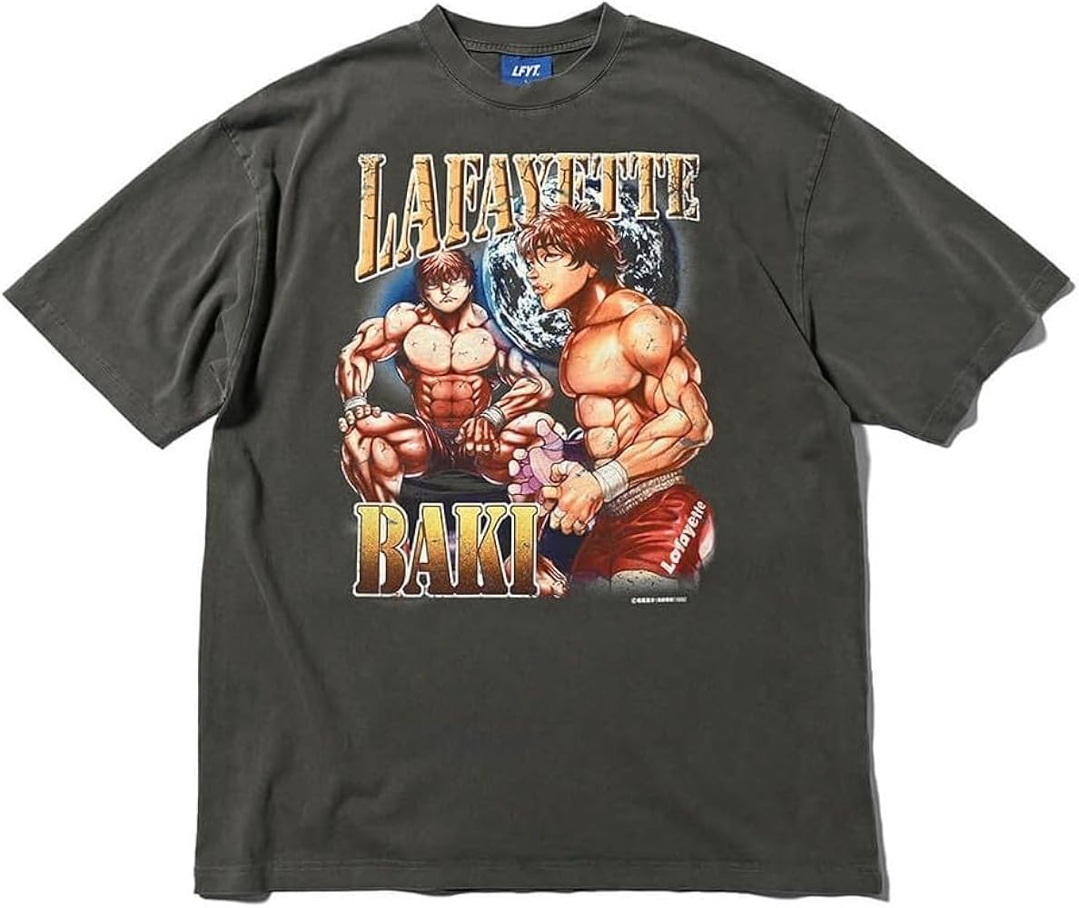 Amazon.co.jp: 刃牙 バキ lafayette LFYT ラファイエット Tシャツ