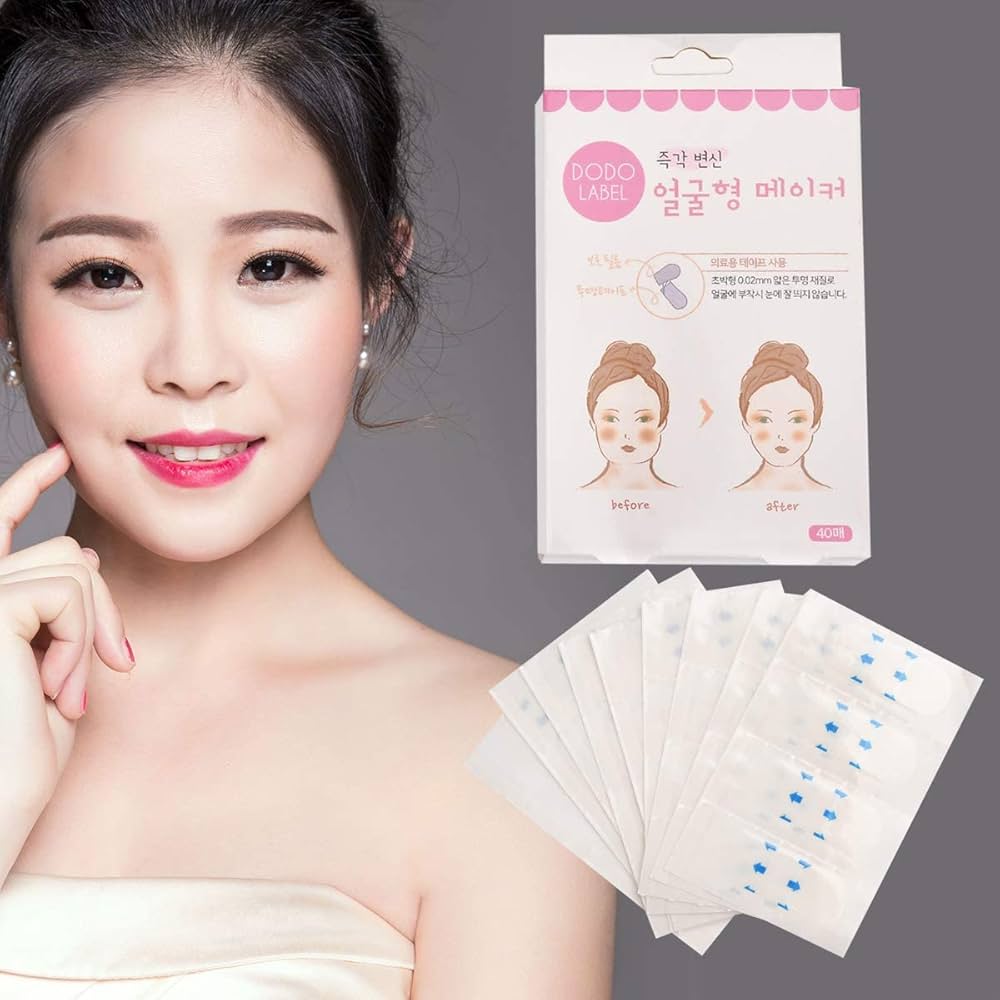 ゆかりん ☆韓国発 小顔テープ 3000枚♪貼るだけで小顔、しわ 楽天市場