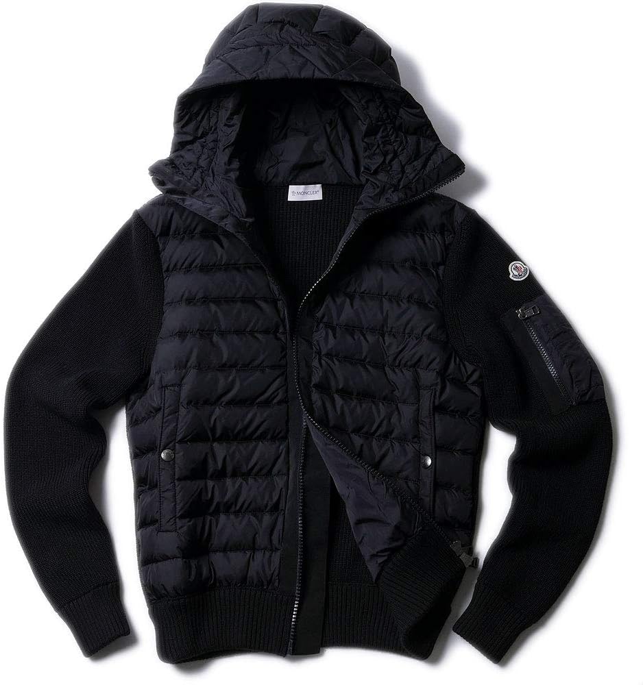 Amazon.co.jp: (モンクレール)MONCLERニット・ダウンパーカー