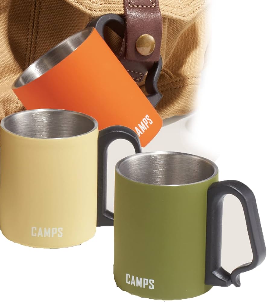 Amazon.co.jp: 丸辰(Marutatsu) マグカップ ステンレス 2層 保温