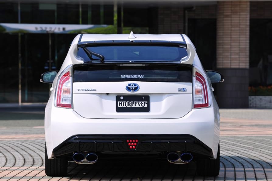 Amazon | 30プリウス用左右4本出しマフラー/タイプ8チタン/ハーフ