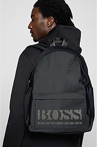 Amazon | [BOSS] [ボス] バックパック/リュック ロゴ リサイクル