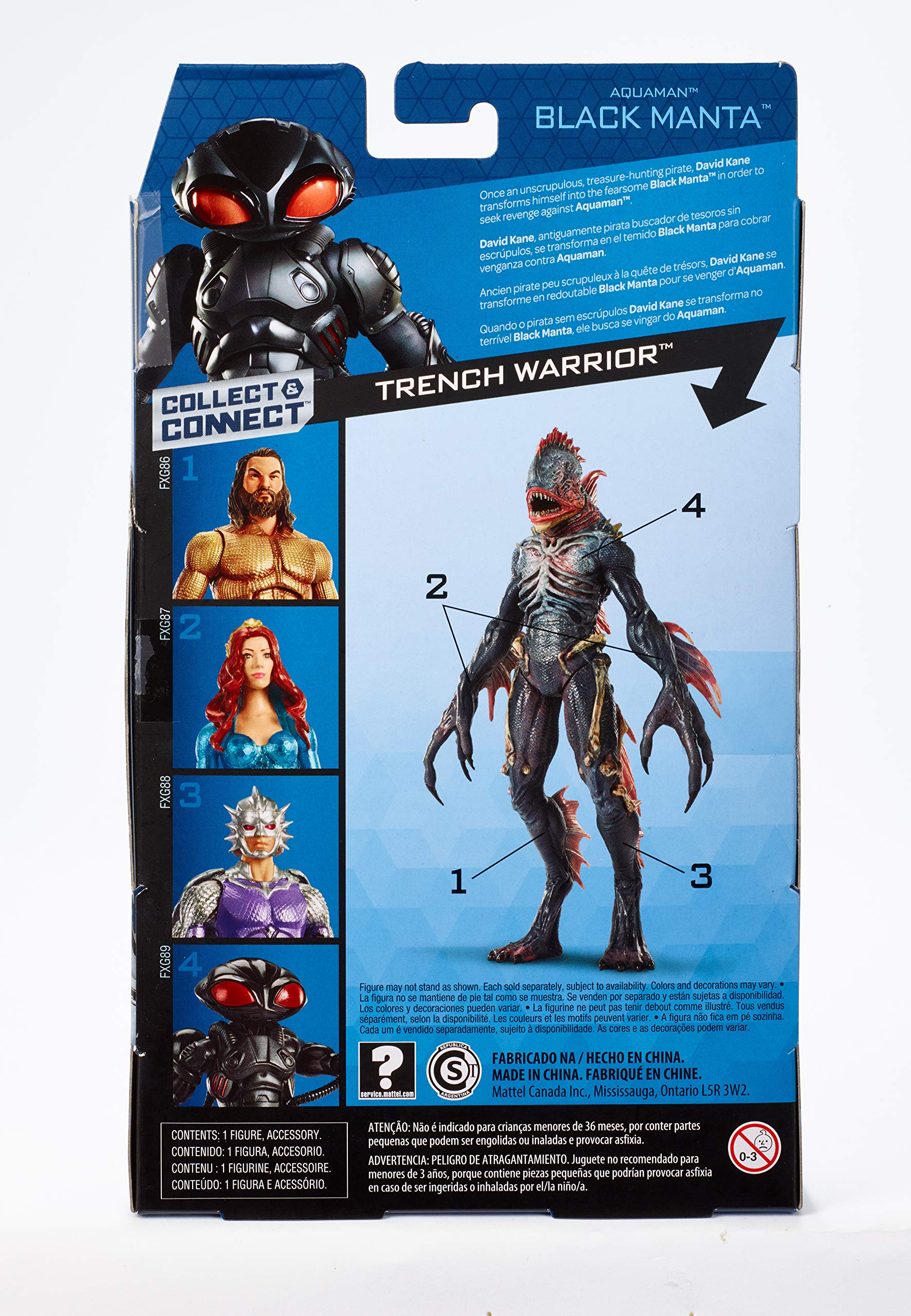 Amazon.co.jp: マテル アクアマン 2018 DCコミックス マルチバース 6