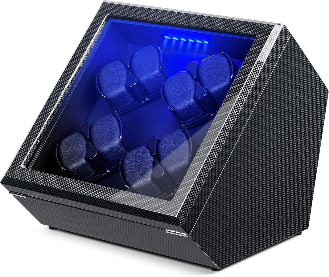 Amazon | ワインディングマシーン 8本巻き上げ 腕時計自動巻き機 日本