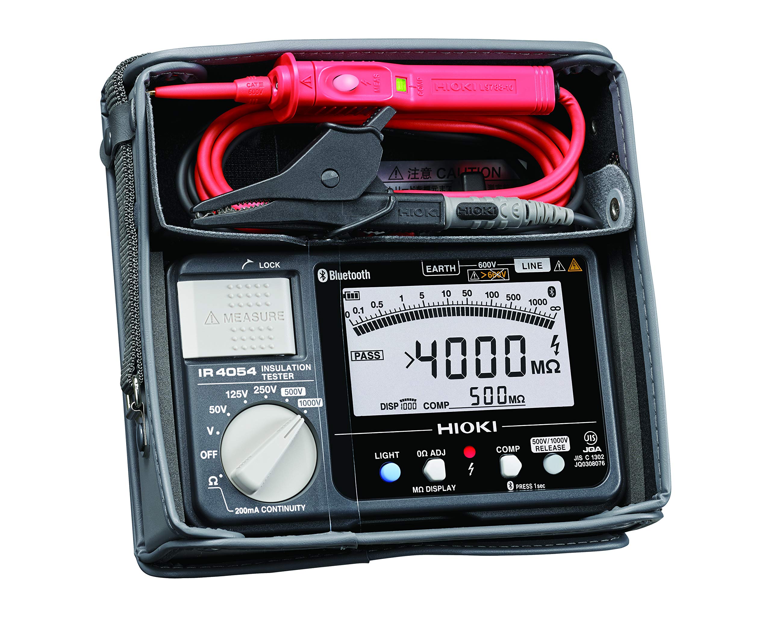 Amazon | HIOKI (日置電機) 絶縁抵抗計 IR4054-11 5レンジ デジタル