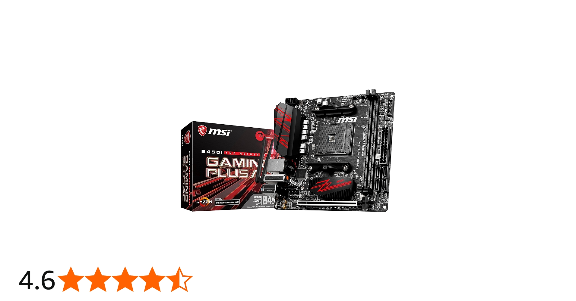 Amazon | MSI Performance Gaming AMD Ryzen 第1世代と第2世代 AM4 M.2