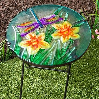 Amazon.com: Alpine Corporation KBD163T-14 Folding Glass Round