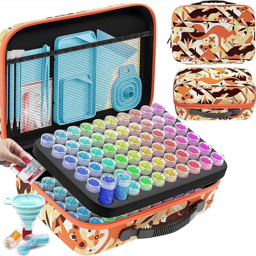 Amazon.com: ARTDOT 120 Slots Storage Container for Diamond Art