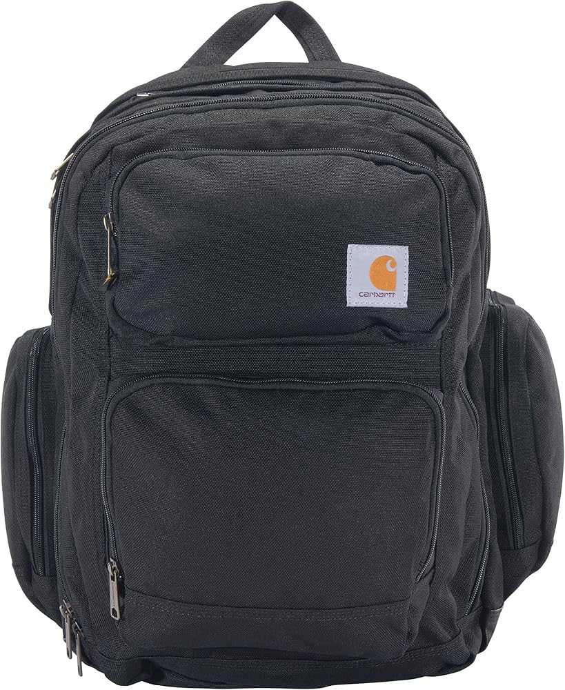 Amazon.com: Carhartt 35L Triple-Compartment Backpack, Durable Pack