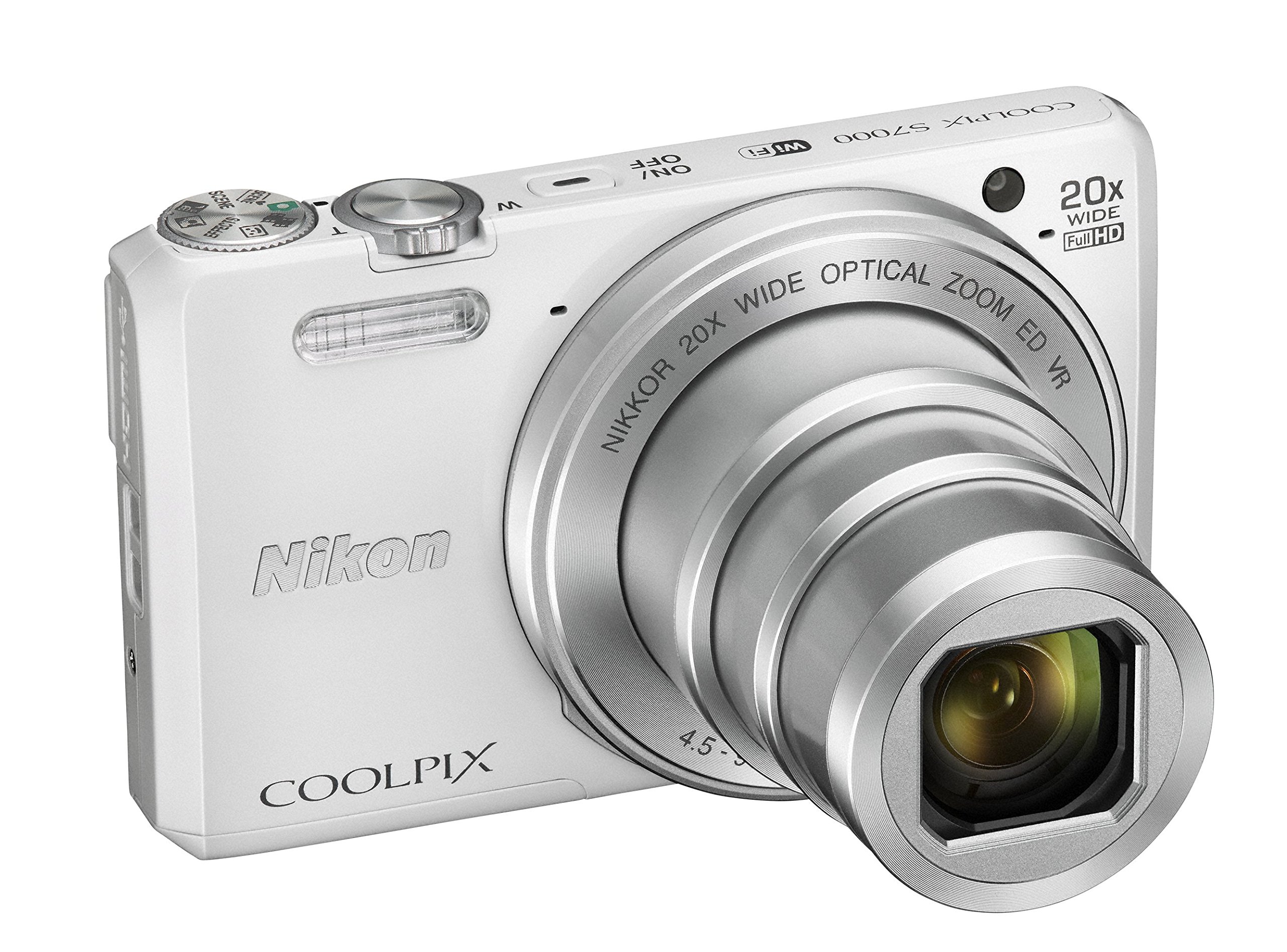 Amazon.com : Nikon COOLPIX S7000 Digital Camera (White