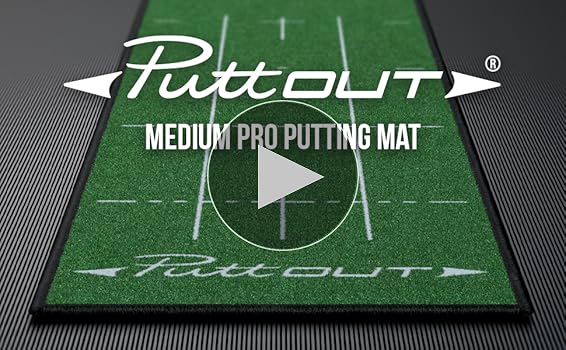 Amazon | (Green) - PuttOut Pro Golf Putting Mat - Perfect Your