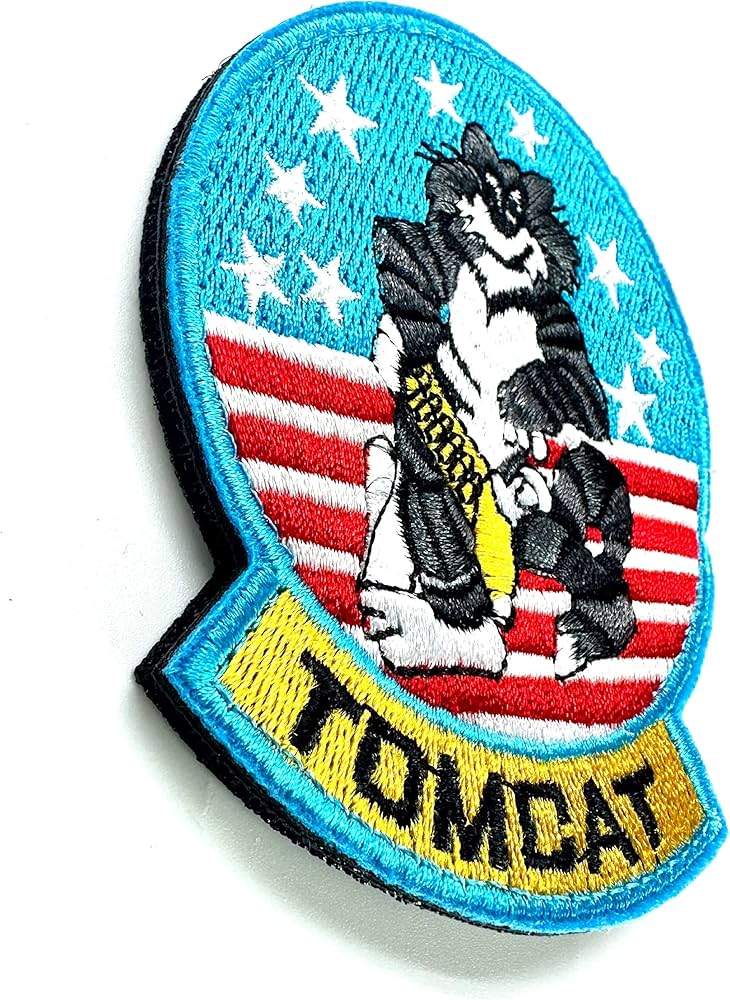 Amazon.co.jp: RESPEC ベルクロ パッチ 刺繍 ワッペン トップガン