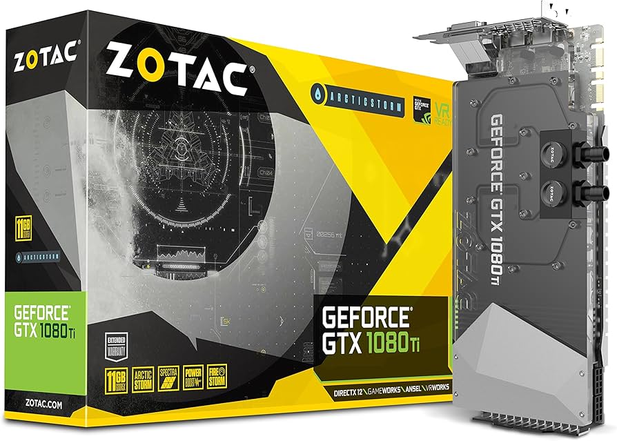 Amazon.com: ZOTAC GeForce GTX 1080 Ti ArcticStorm 11GB GDDR5X 352