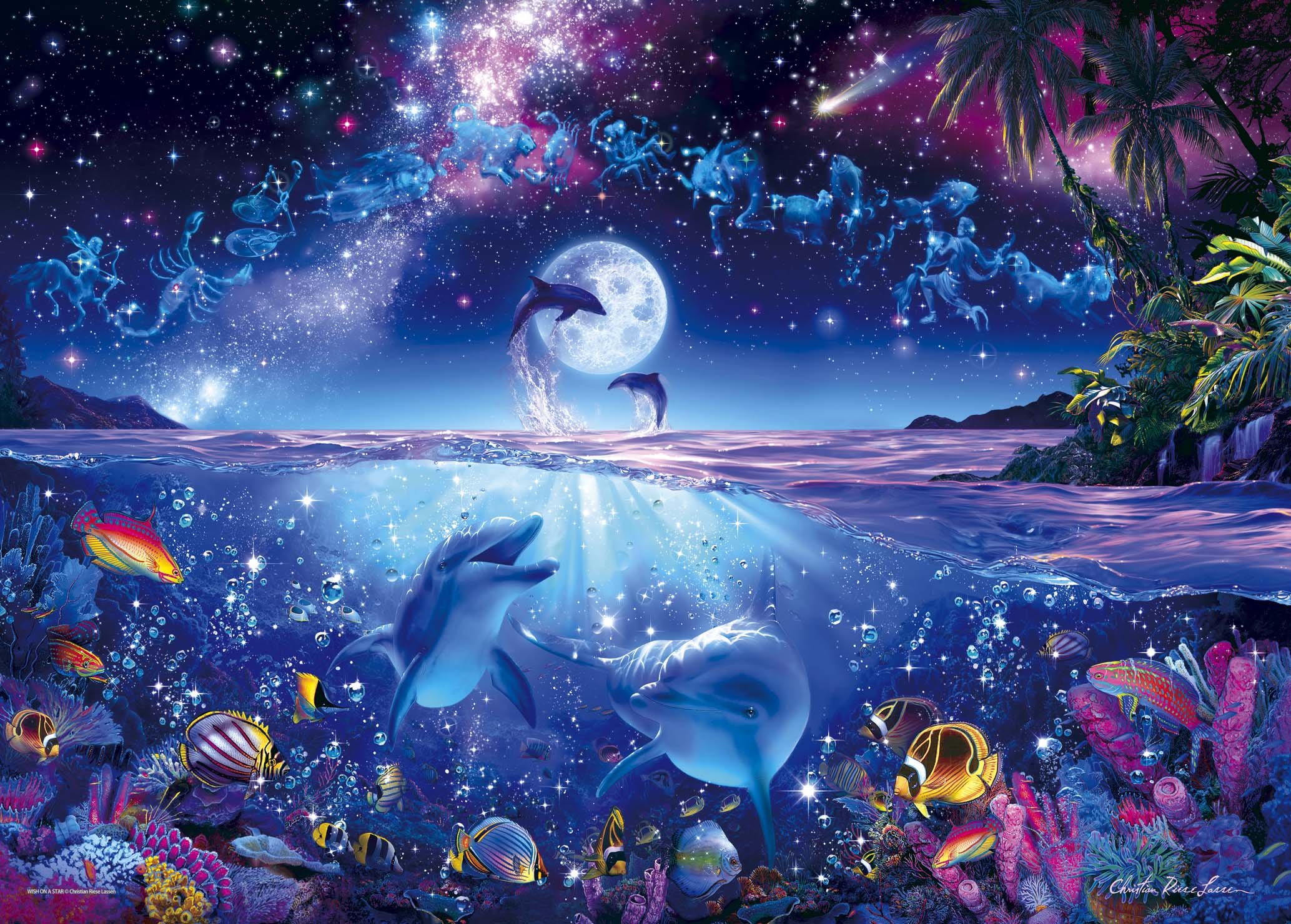 Amazon.co.jp: 3000ピース 光るジグソーパズル 究極パズルの達人