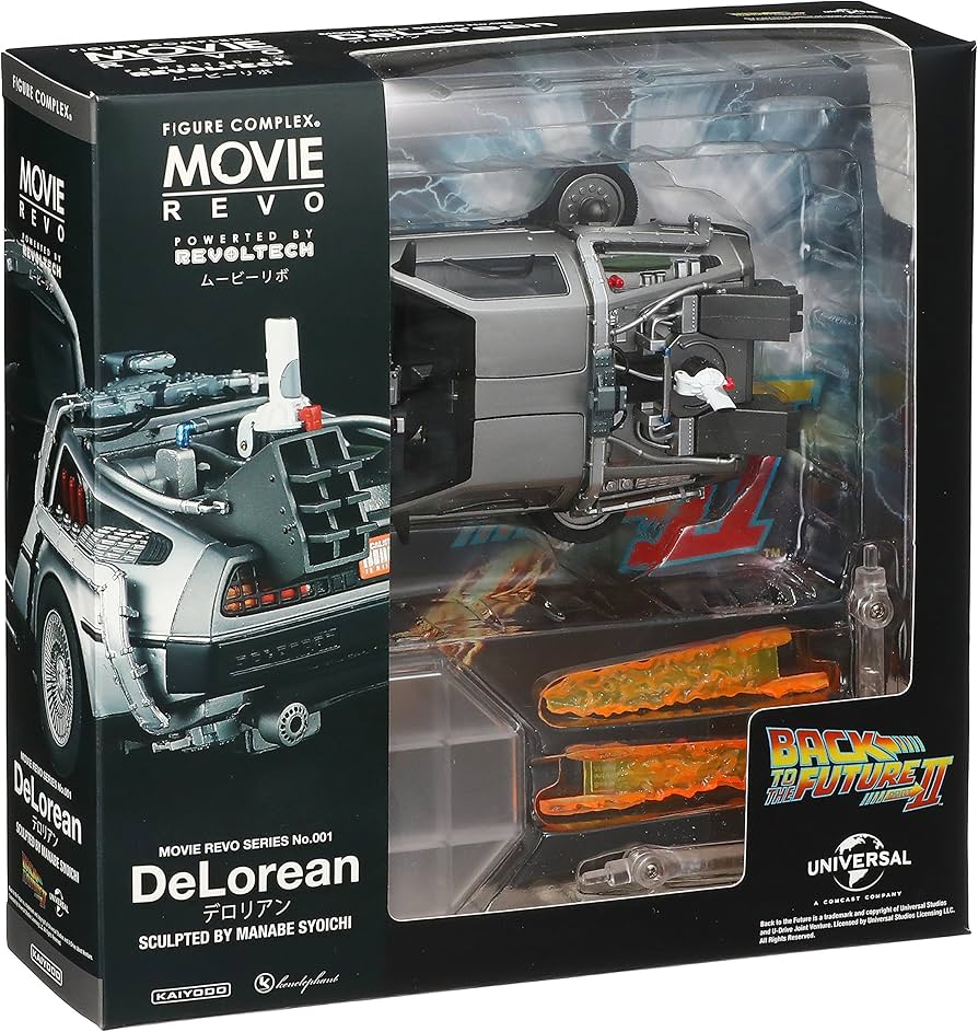 Amazon.co.jp: figure complex ムービー・リボ DeLorean デロリアン 約