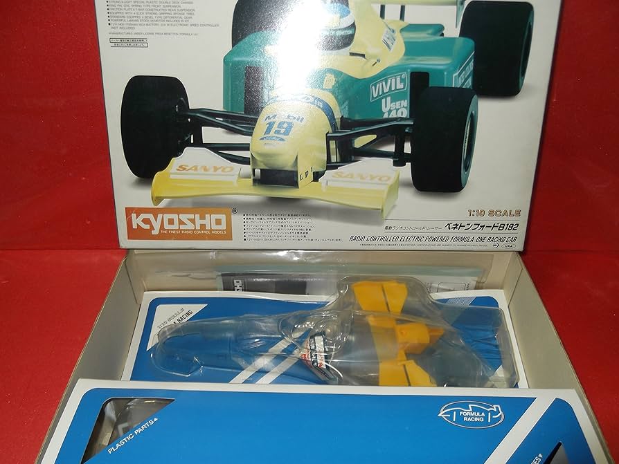 Amazon.co.jp: 京商 4218 1/10 電動RC F1レーサー ベネトンフォード