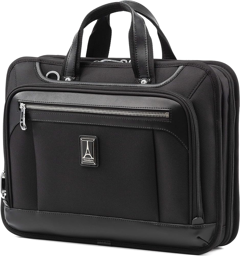 Amazon | Travelpro ブリーフケース, ブラック(Shadow Black), One