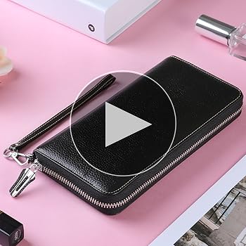 Lavemi Women's RFID Blocking 100% Leather Large Capacity Zip