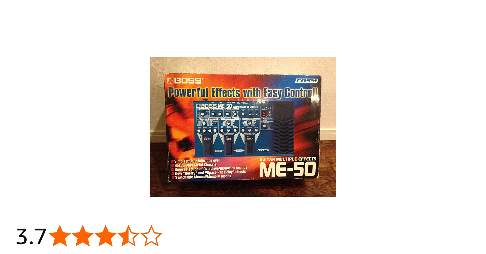 Amazon.co.jp: BOSS ME-50 ギターマルチエフェクター : 楽器・音響機器