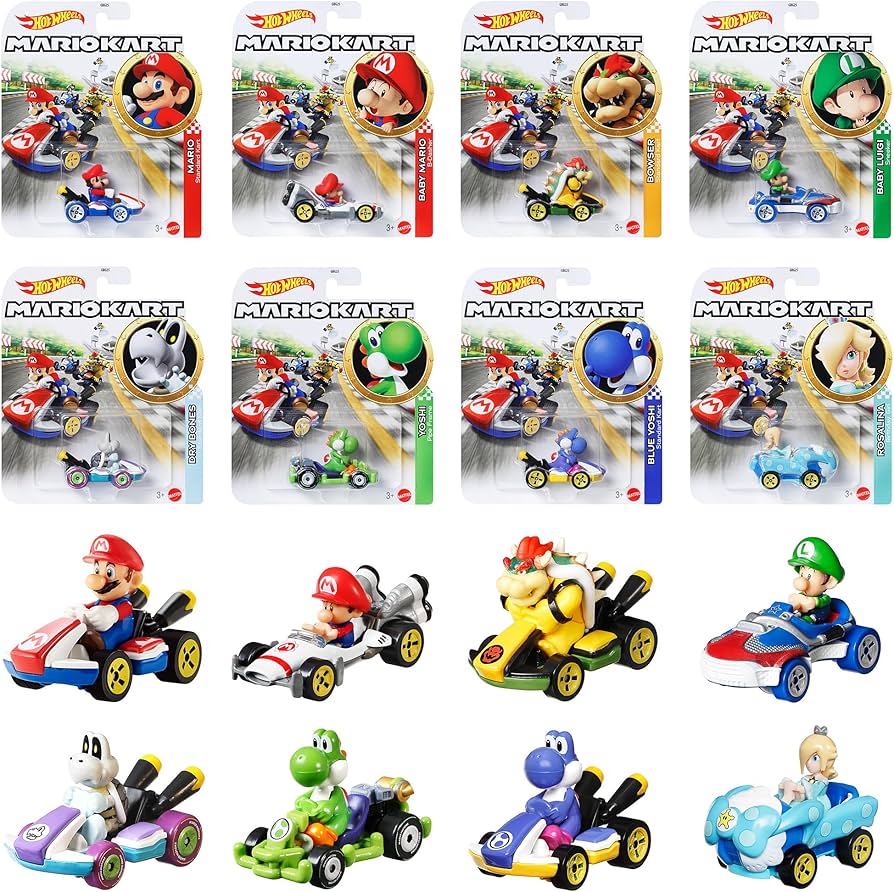 Amazon | ホットウィール(Hot Wheels) マリオカート アソート 乗り物
