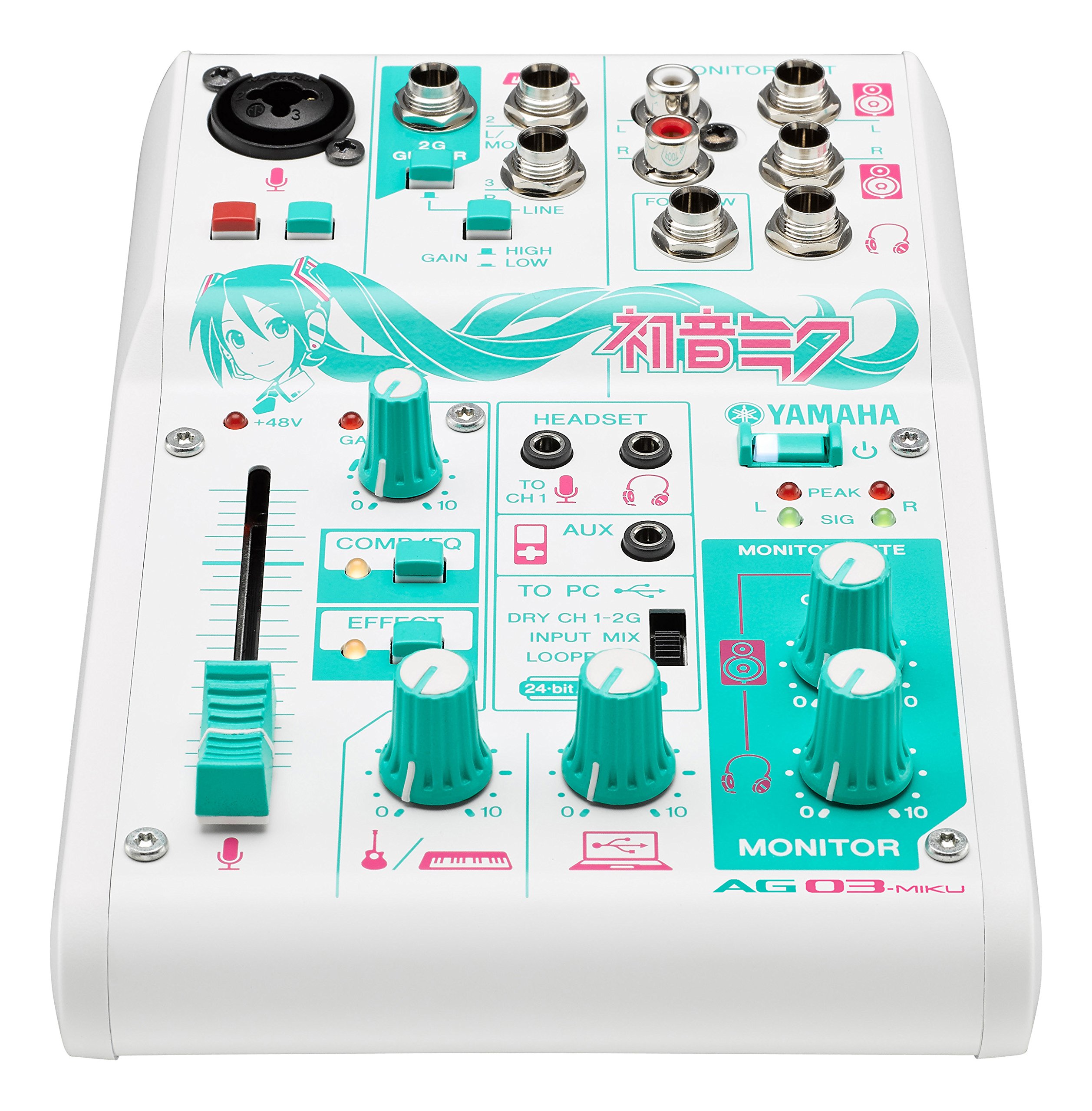 Amazon | YAMAHA ウェブキャスティングミキサー 3チャンネル 「初音