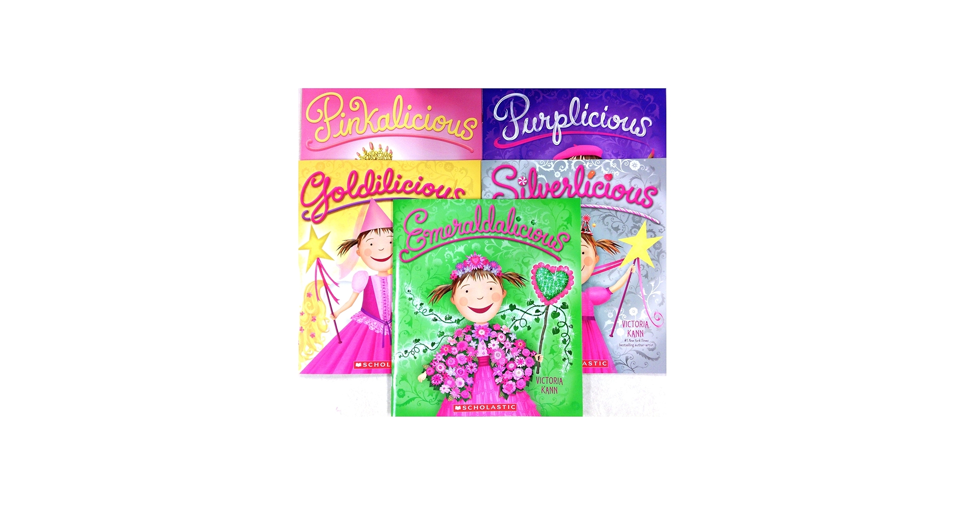 Pinkalicious Pack 5 Book Set: Emeraldalicious; Pinkalicious